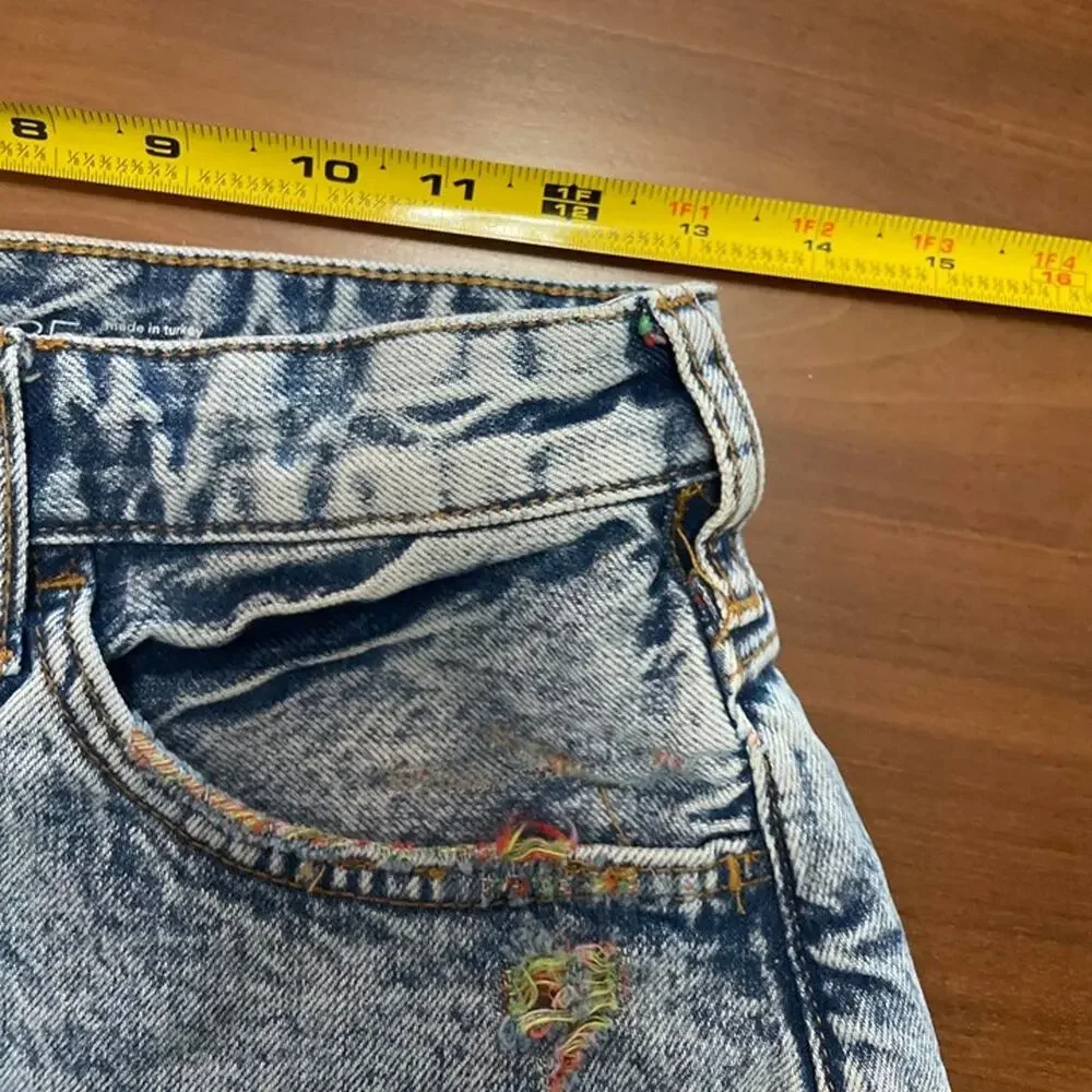 Anthropologie Pilcro Cutoff Denim Shorts – Size 25 - Picture 6 of 8